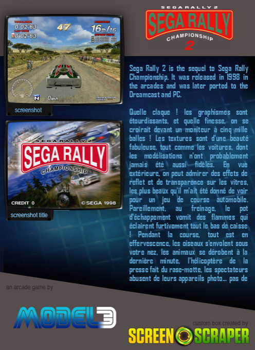 Sega Rally 2 - Dos