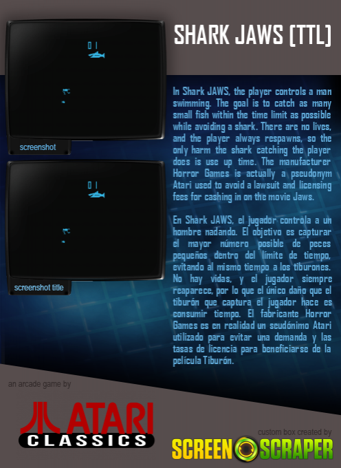 Shark Jaws [ttl] - Dos