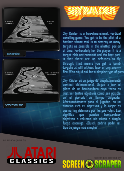 Sky Raider - Dos