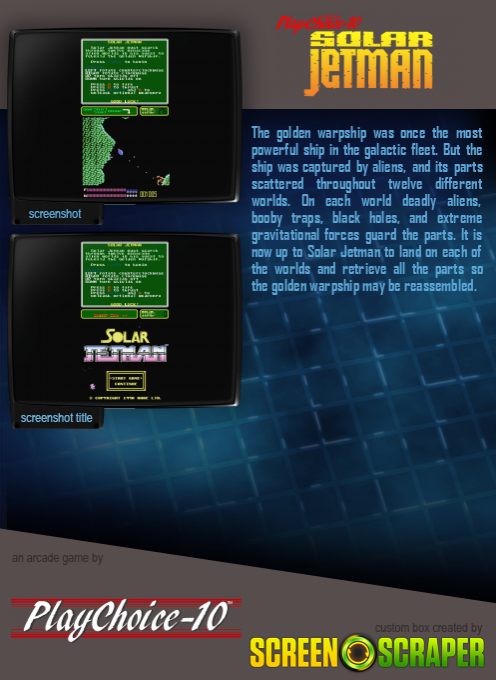 Solar Jetman (playchoice-10) dos