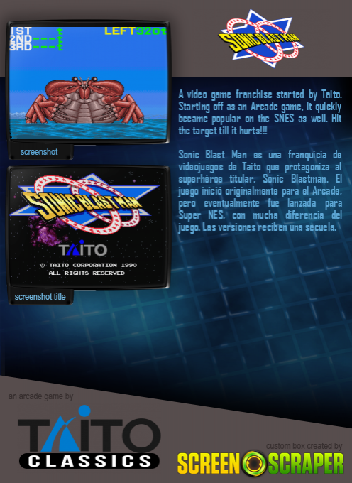 Sonic Blast Man - Dos