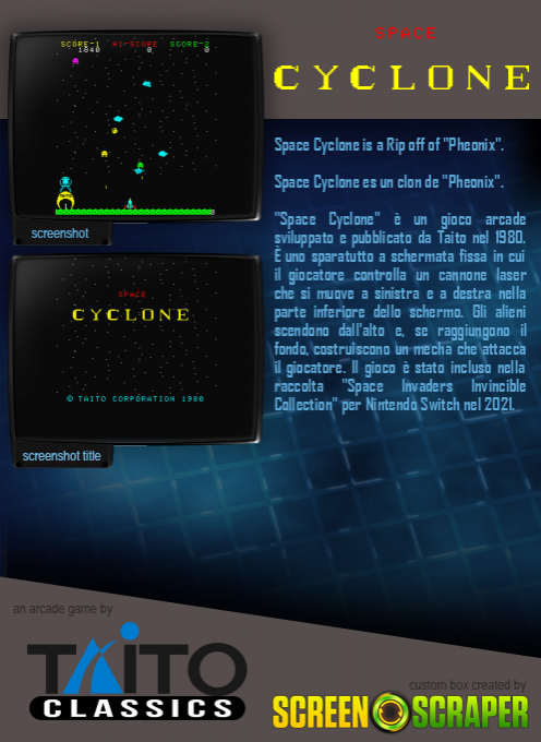 Space Cyclone - Dos