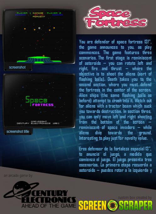 Space Fortress - Dos