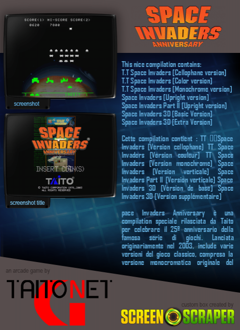 Space Invaders Anniversary - Dos
