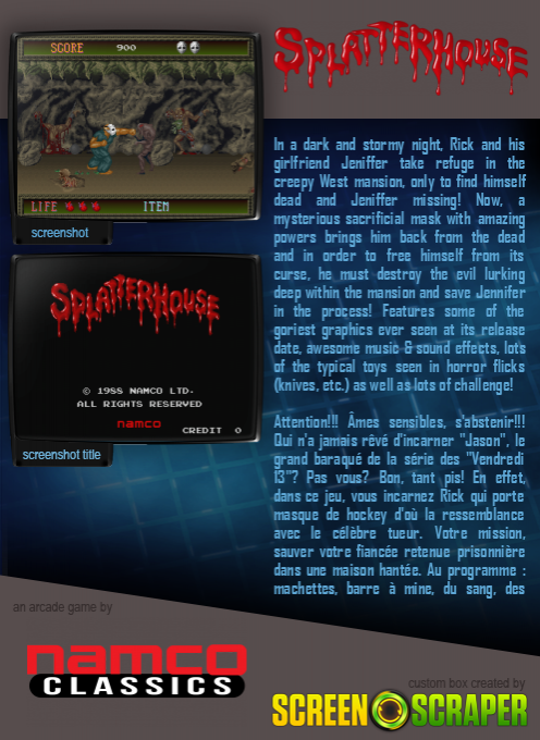 Splatter House dos