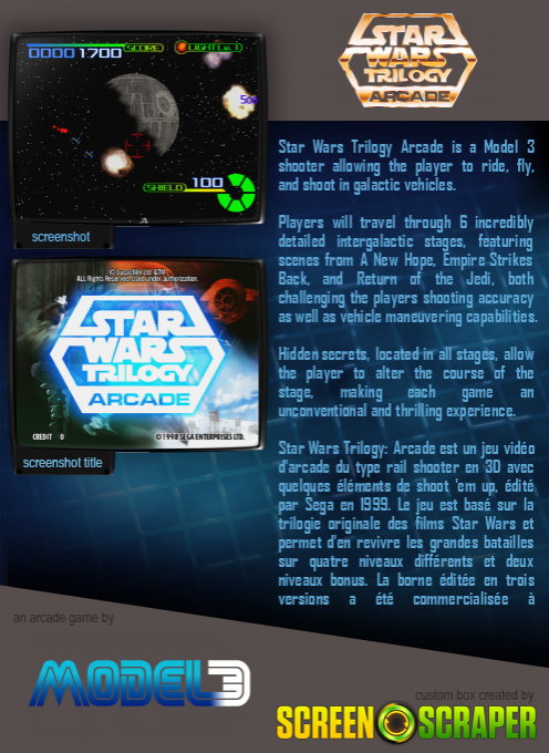 Star Wars Trilogy Arcade - Dos