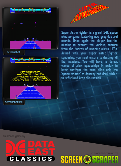 Super Astro Fighter - Dos