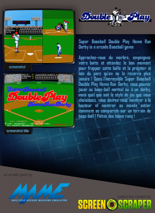 Super Baseball Double Play Home Run Derby dos