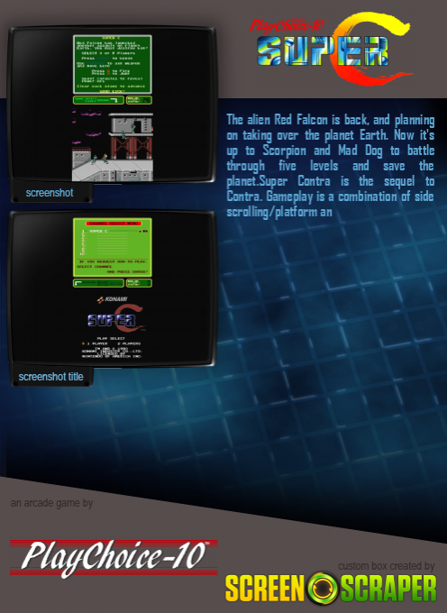 Super C (playchoice-10) - Dos