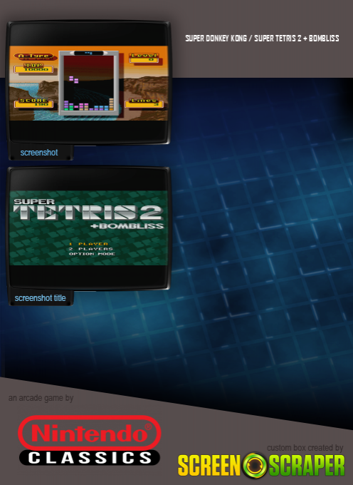 Super Donkey Kong / Super Tetris 2 + Bombliss - Dos
