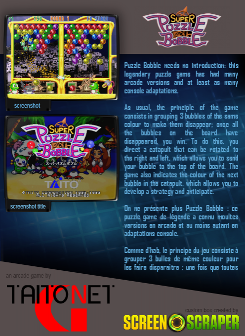 Super Puzzle Bobble - Dos