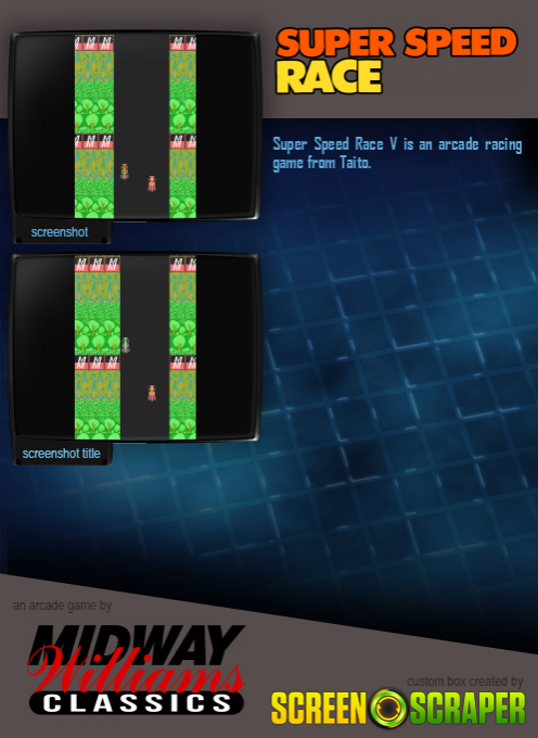 Super Speed Race - Dos