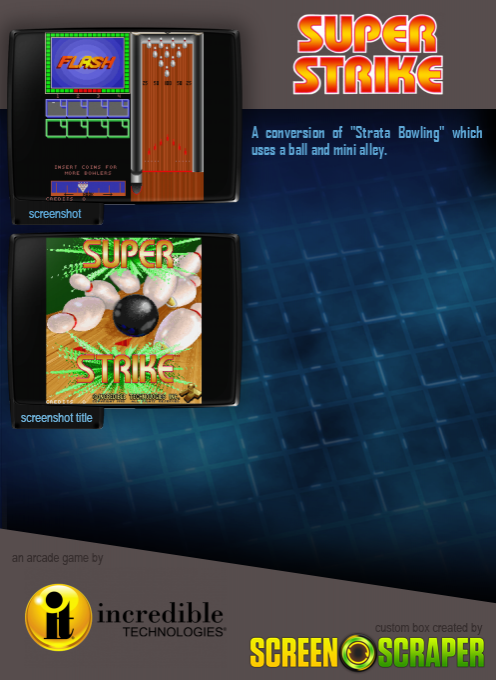 Super Strike Bowling - Dos