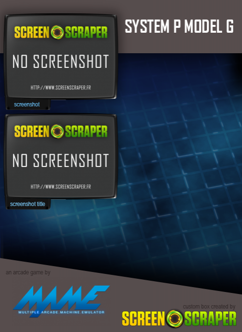 System P Model G - Dos