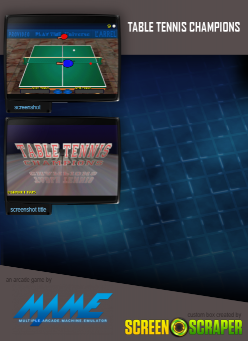 Table Tennis Champions dos