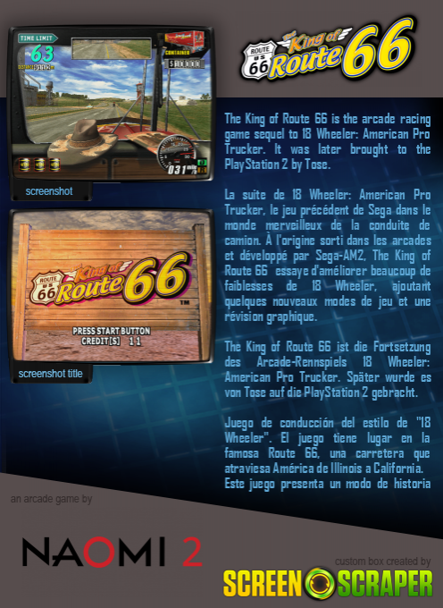 The King of Route 66 - Dos