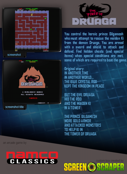 Tower Of Druaga, The dos