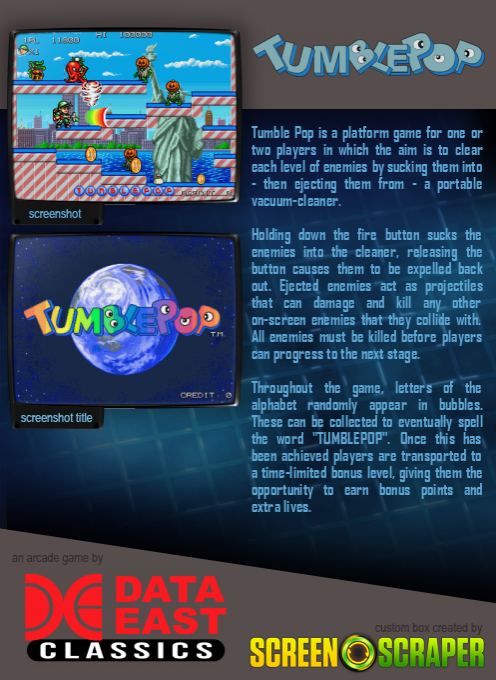 Tumble Pop - Dos