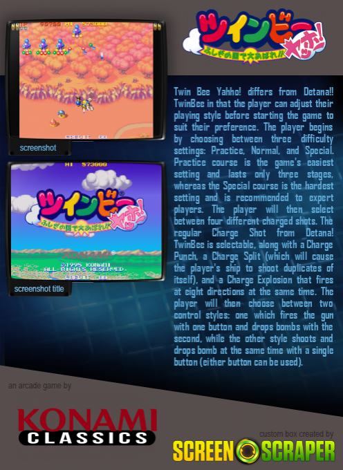 Twin Bee Yahhoo! - Dos