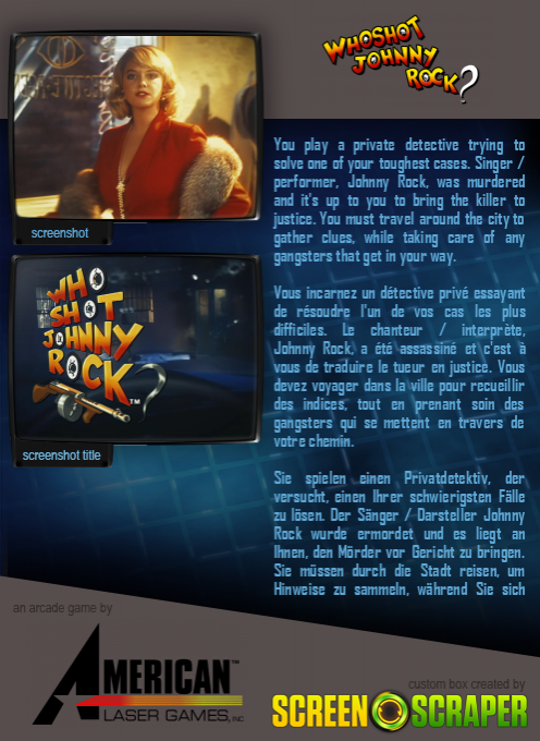 Who Shot Johnny Rock? - Dos