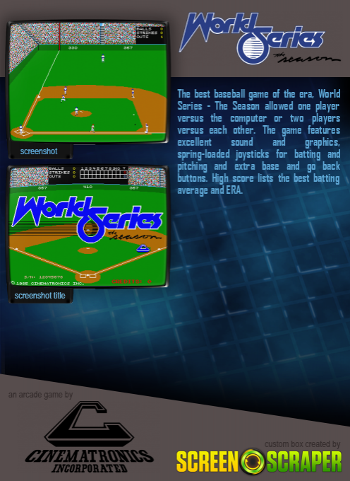 World Series - The Season dos