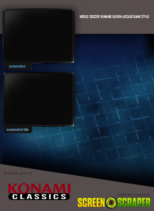 World Soccer Winning Eleven Arcade Game Style dos