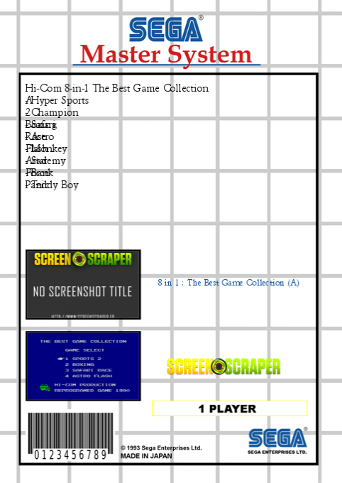 3 In 1 - The Best Game Collection (a) dos
