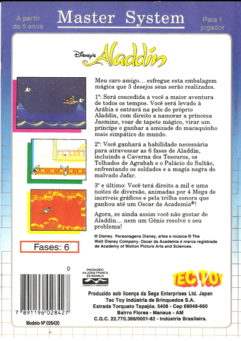 Aladdin - Dos