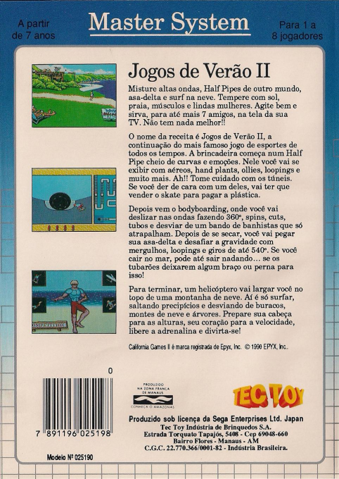 California Games - Dos