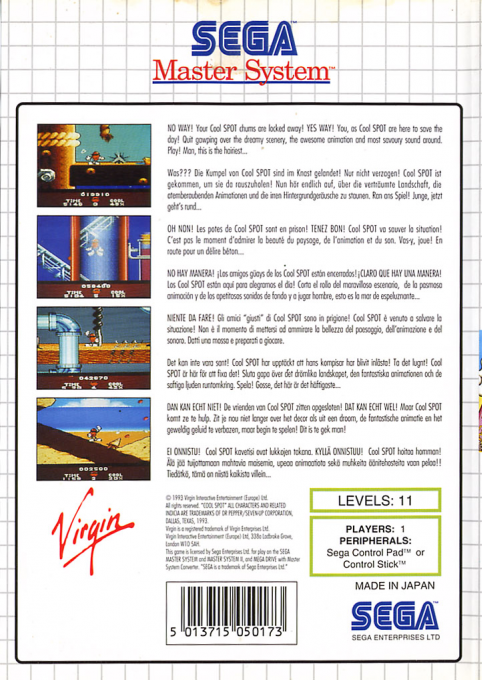 Cool Spot - Dos