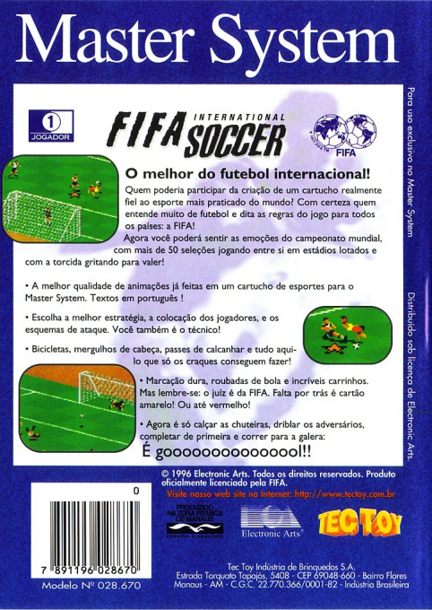 Fifa International Soccer - Dos
