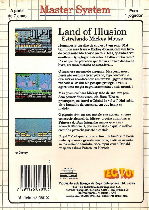 Land Of Illusion Starring Mickey Mouse - Dos