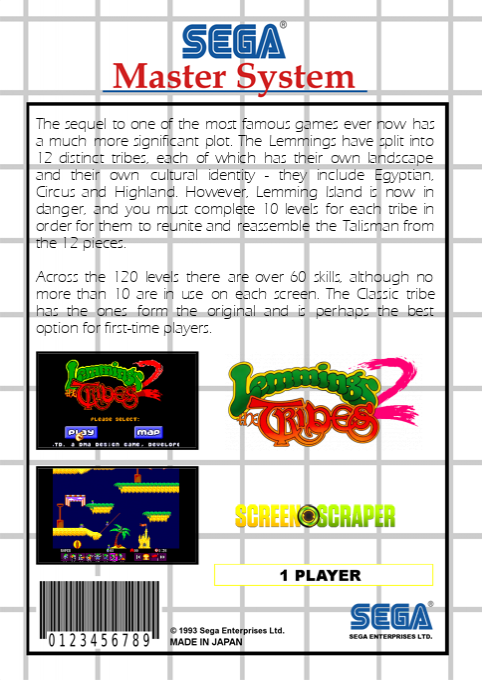 Lemmings 2 - The Tribes - Dos