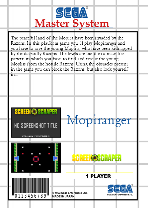 Mopiranger - Dos