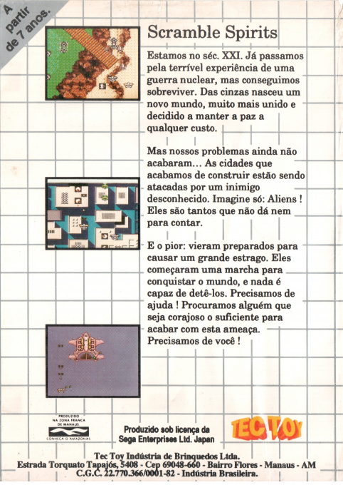 Scramble Spirits - Dos