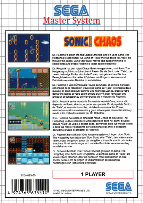 Sonic Chaos - Dos