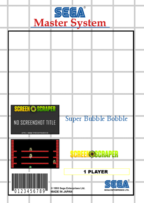 Super Bubble Bobble - Dos