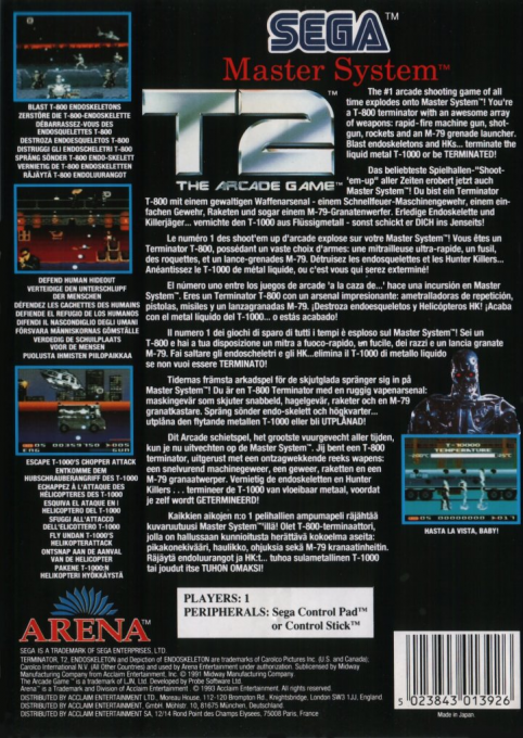 T2 - The Arcade Game - Dos