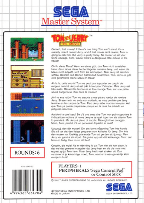 Tom And Jerry - The Movie - Dos