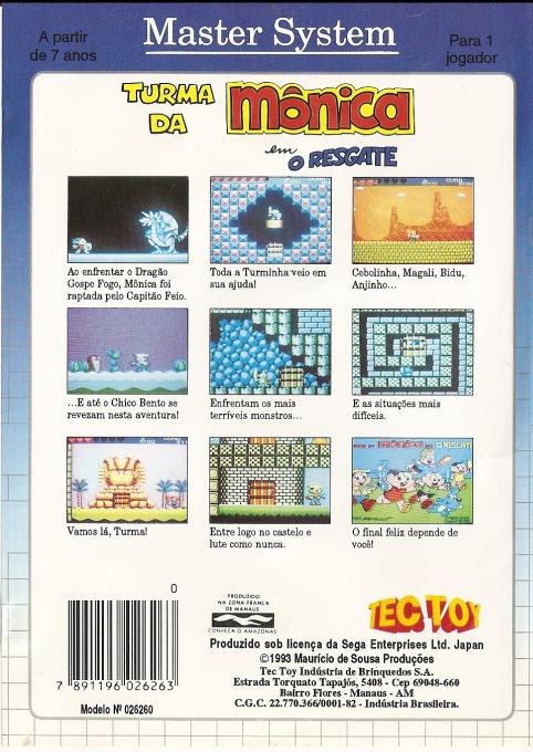 Turma Da Mônica Em - O Resgate - Dos