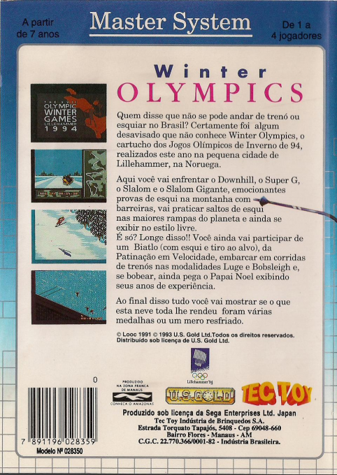 Winter Olympics - Lillehammer '94 dos