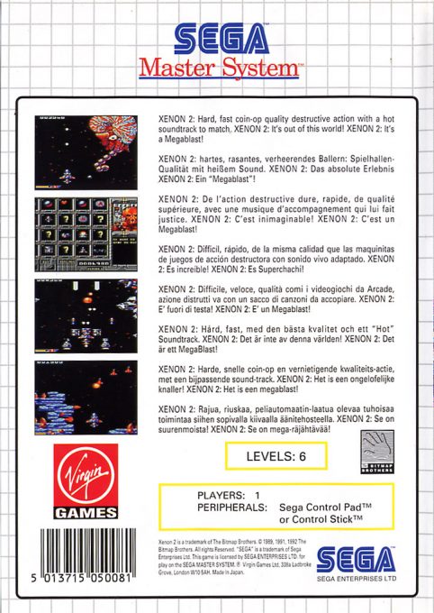 Xenon 2 - Megablast - Dos