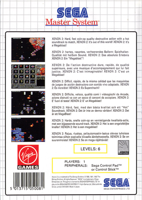 Xenon 2 - Megablast - Dos