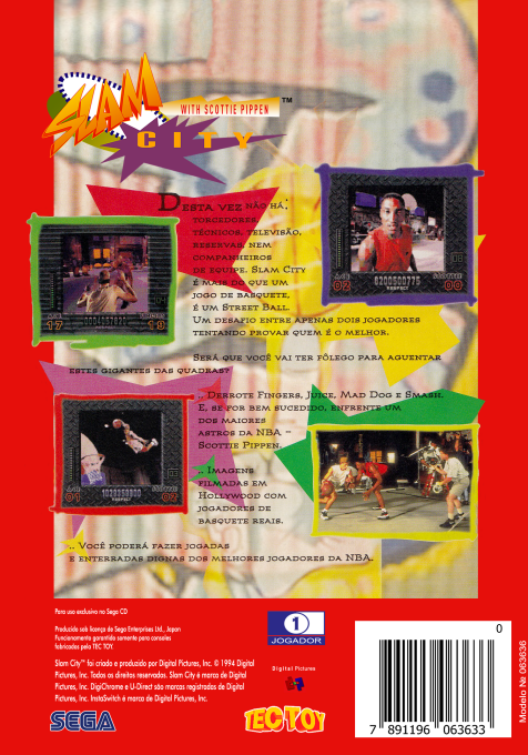 Slam City with Scottie Pippen dos