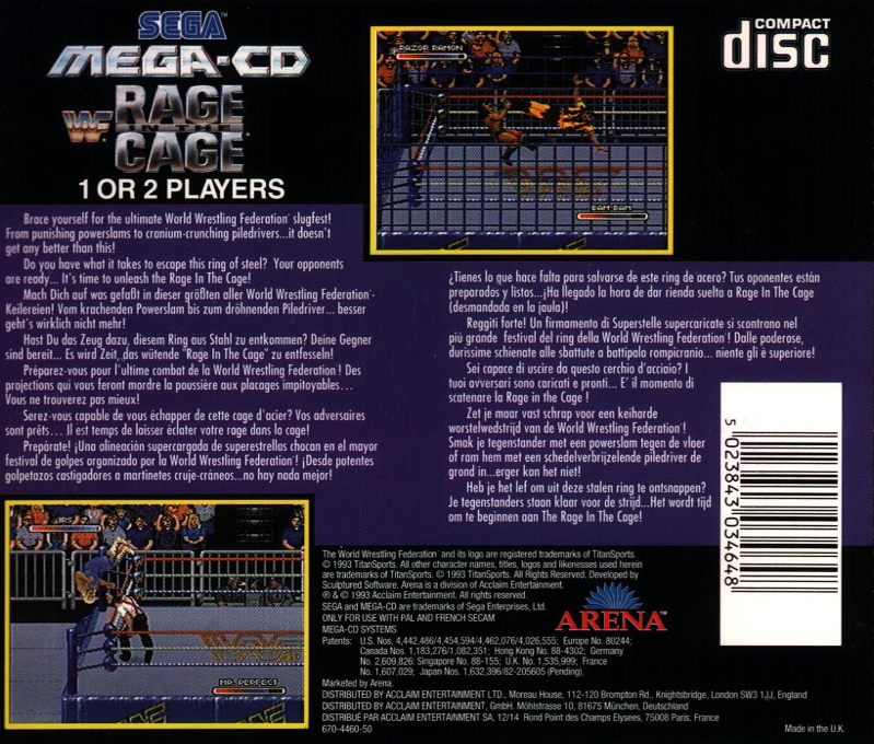 WWF Rage in the Cage dos