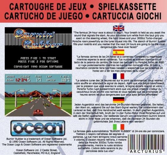 Burnin' Rubber dos