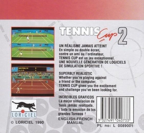 Tennis Cup 2 - Dos