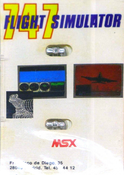 747 400b Flight Simulator - Dos