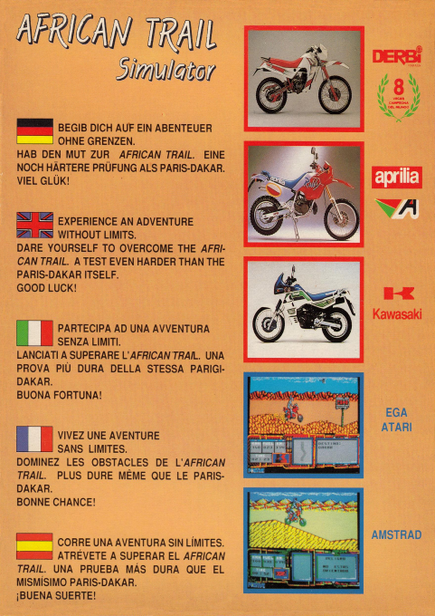 African Trail Simulator - Dos