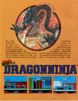 Bad Dudes Vs Dragon Ninja - Dos